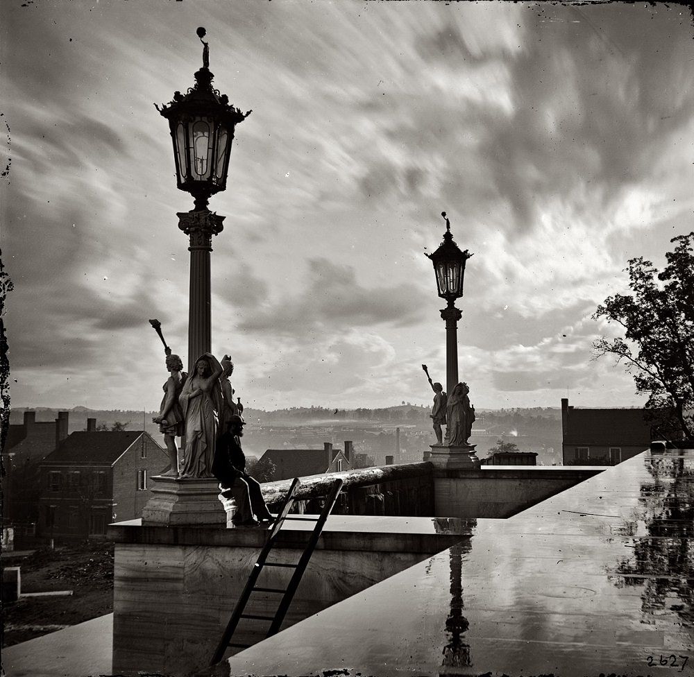 View from the Capitol at Nashville, Tennessee, 1864