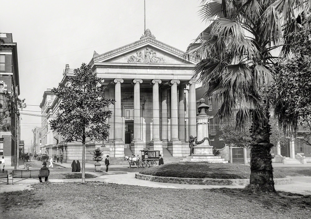 City Hall, Lafayette Square, New Orleans circa 1910