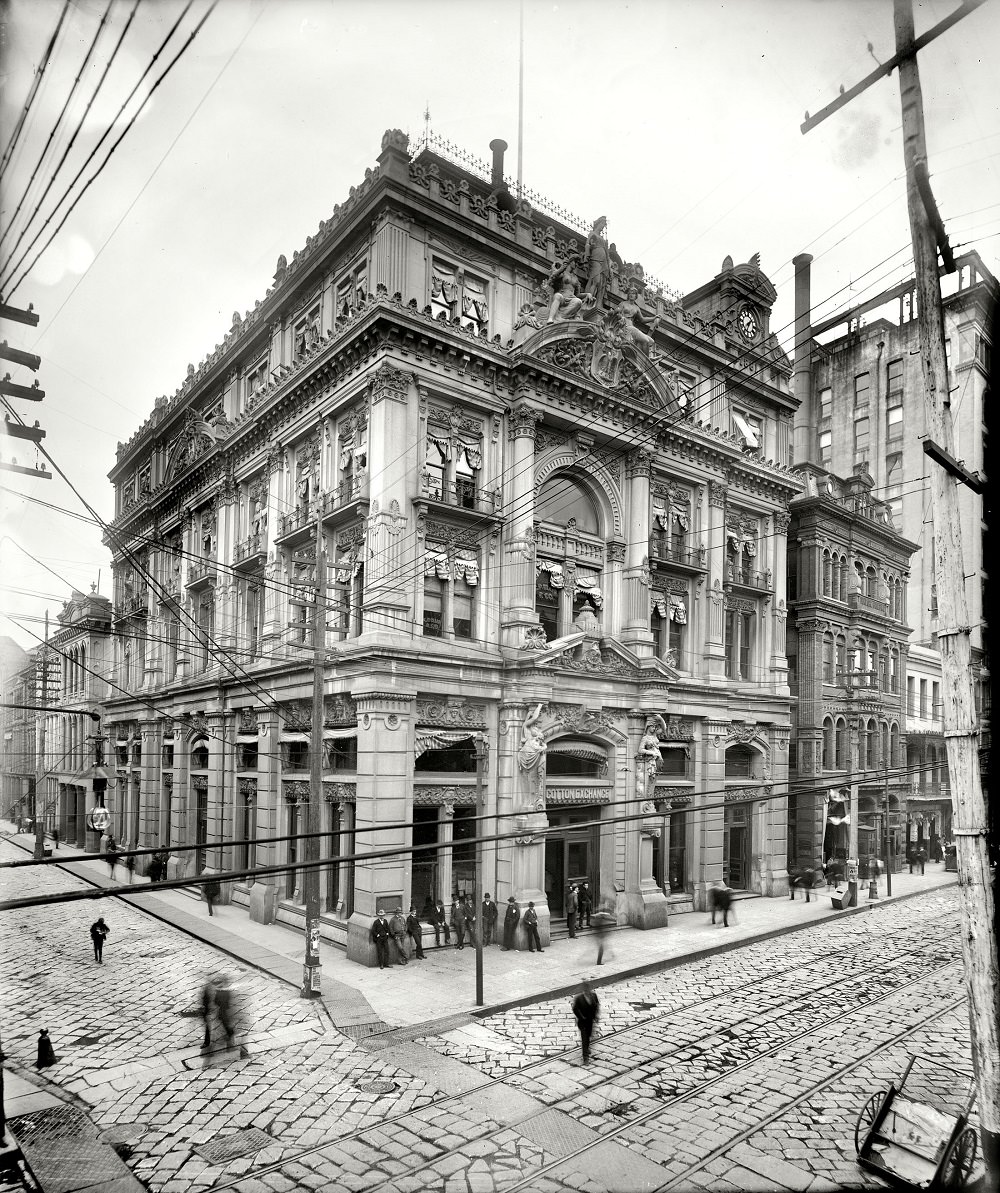Cotton Exchange, New Orleans, 1900