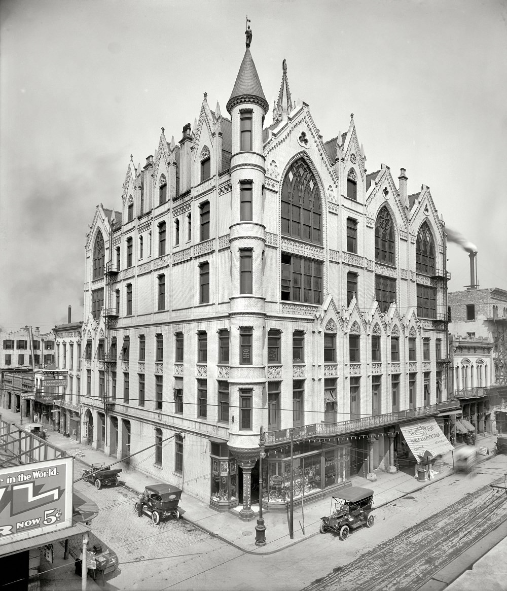 Masonic Temple, New Orleans, 1910