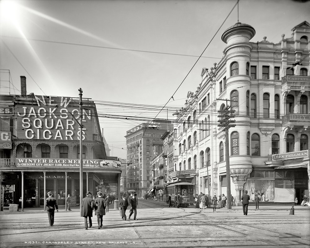 Carondelet Street, New Orleans, 1905