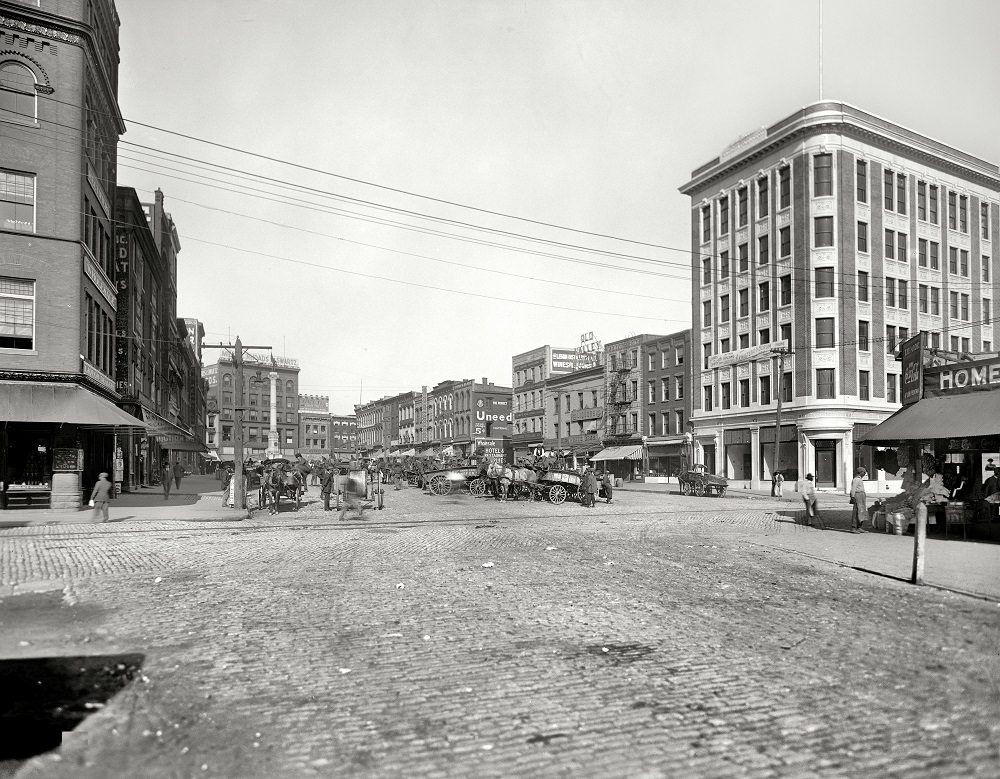 Commercial Place, Norfolk, Virginia, circa 1910