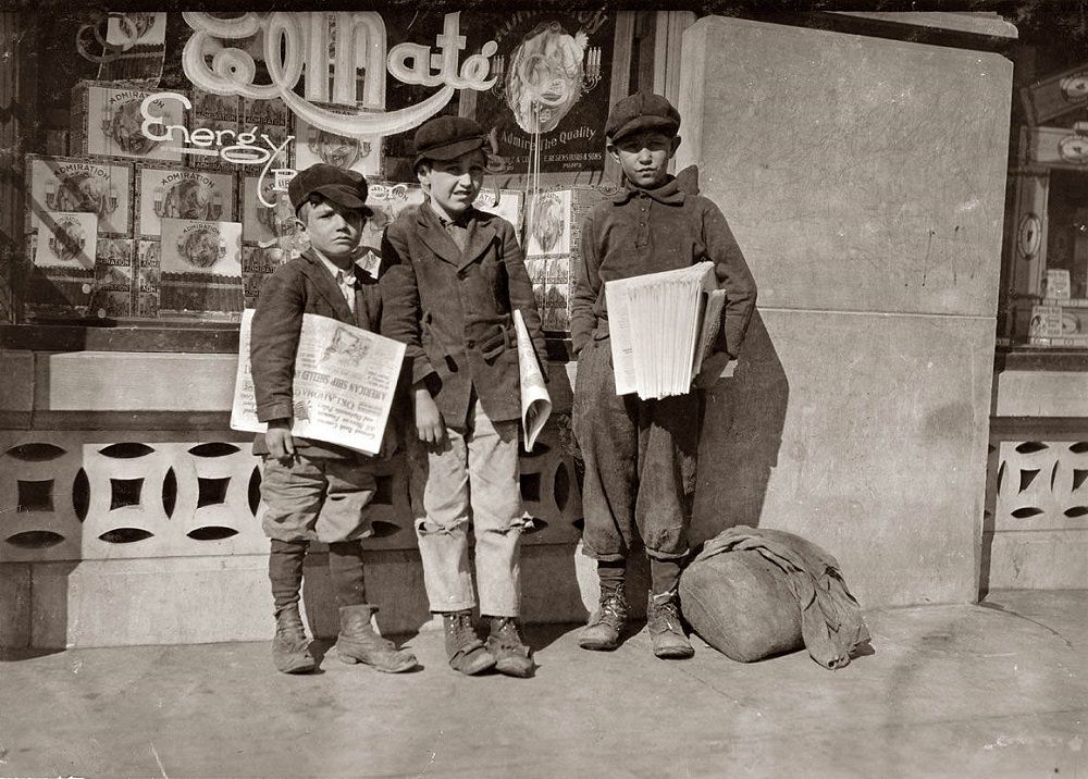 Jack Ryan and Jesse Ryan at 1506 S. Robinson St, Oklahoma City, Oklahoma, March 14, 1917