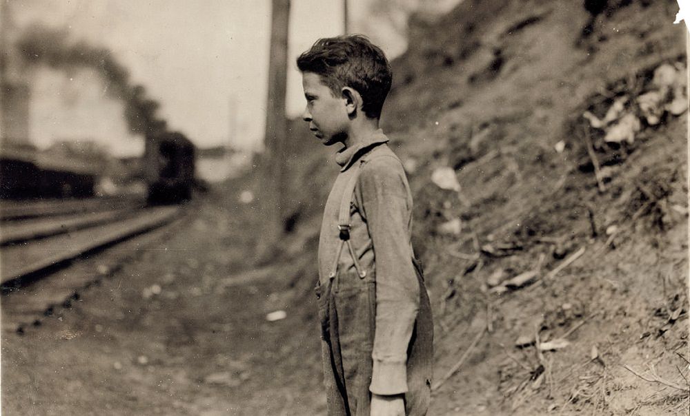 Child living in Oklahoma City shacktown, August 1936