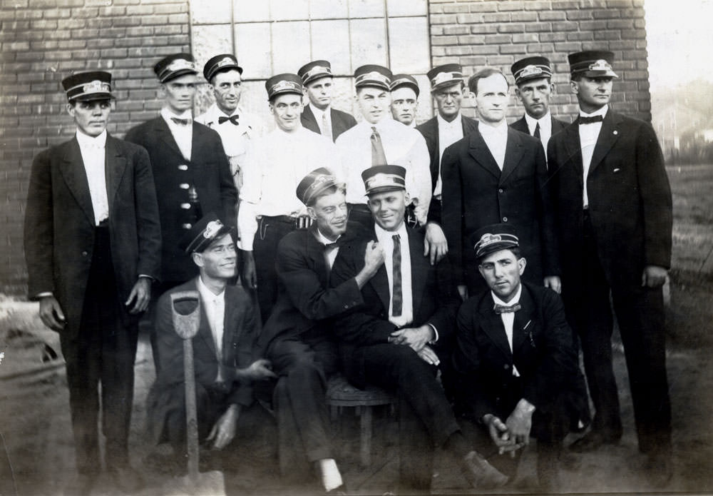 Oklahoma City interurban conductors