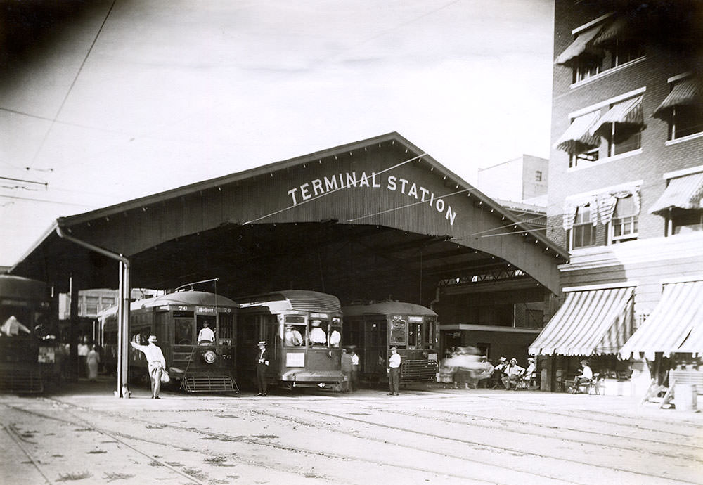 Terminal Station located on north Harvey Avenue, Oklahoma City