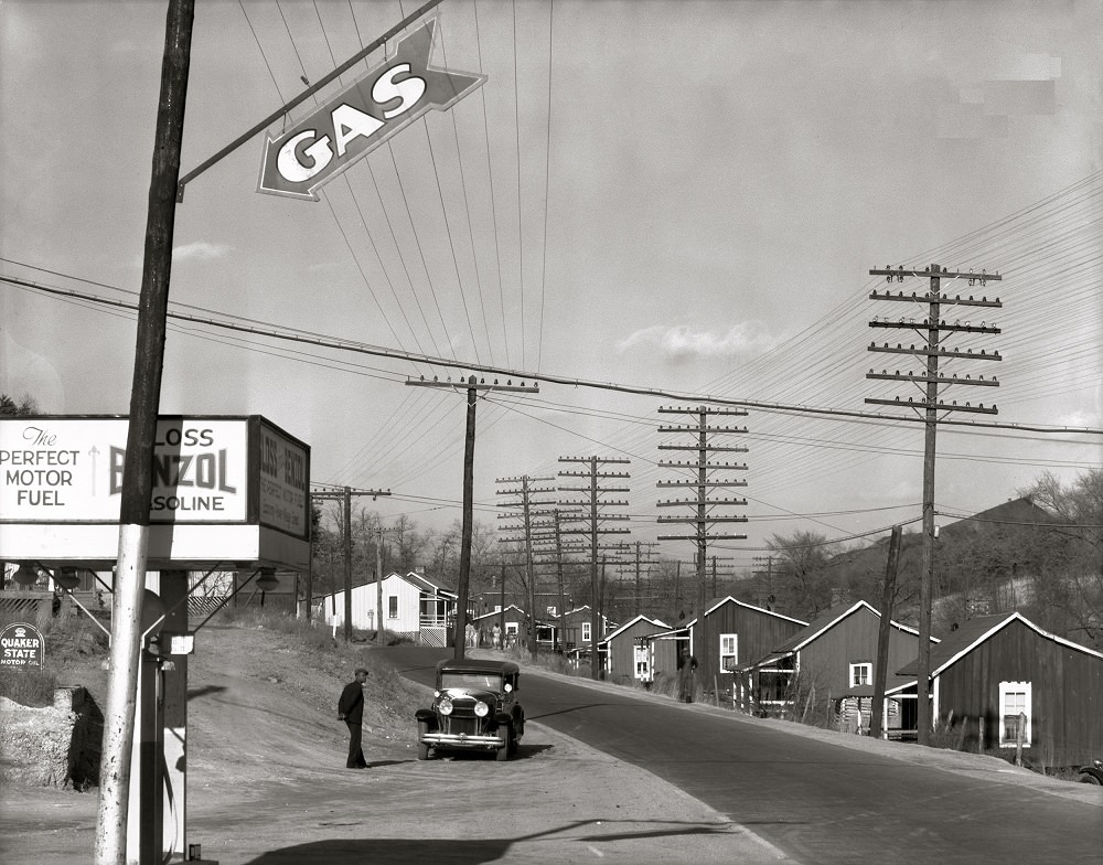 Alabama miners houses in Birmingham, December 1935