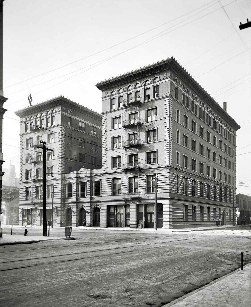 Hotel Hillman, Birmingham, 1906
