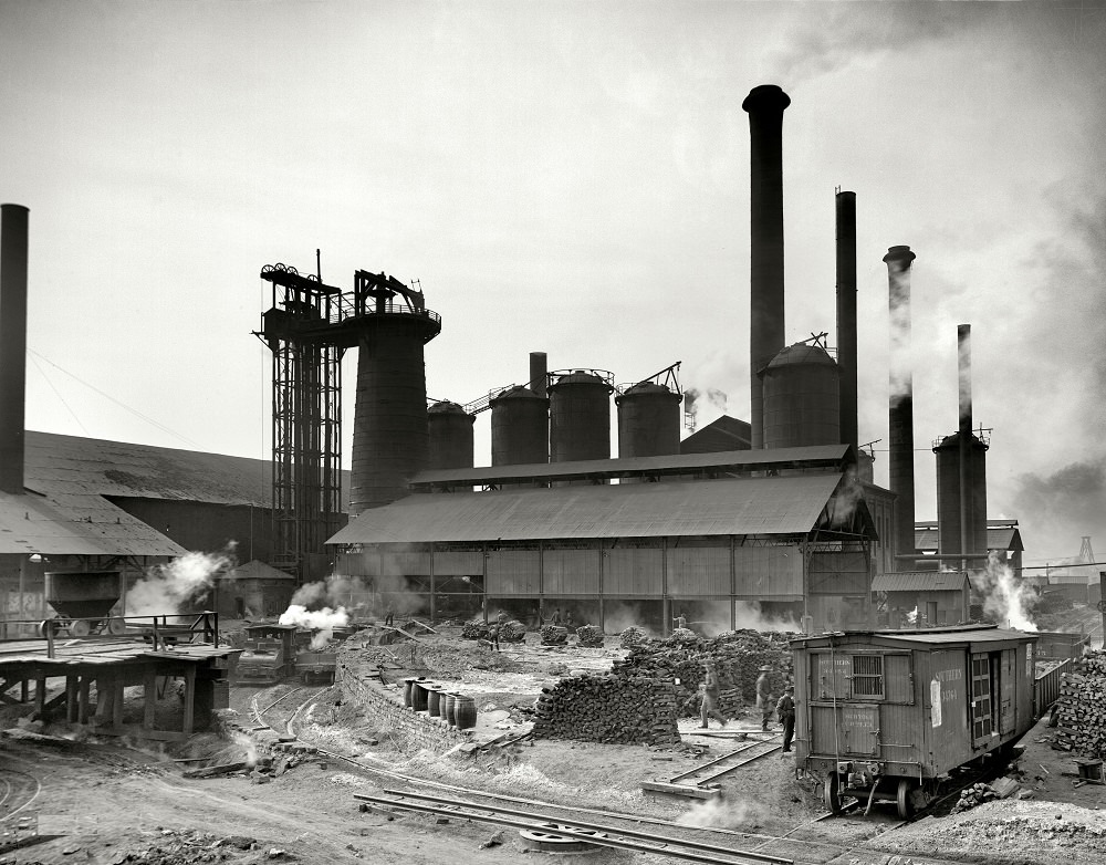 Sloss City furnaces, Birmingham, 1906