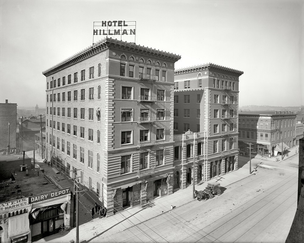 Hotel Hillman, Birmingham, 1906