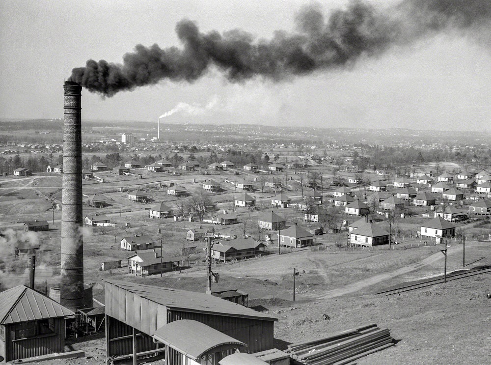 Company steel town at Jefferson County, Alabama, February 1937
