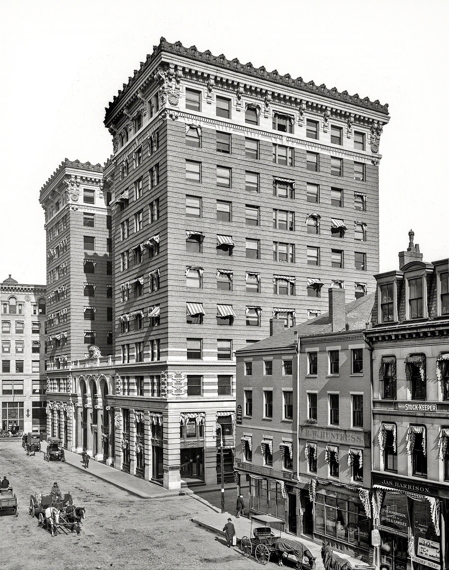 Board of Trade, Broad Street, Boston, 1906