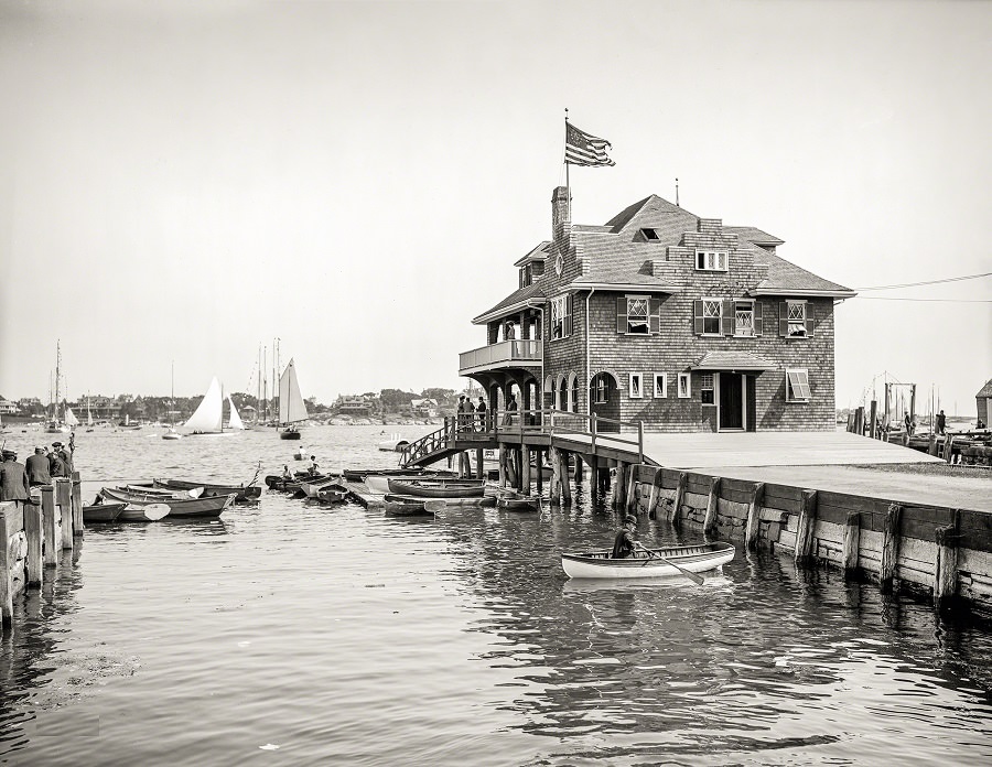 Boston Yacht Club -- Marblehead, Massachusetts, 1906