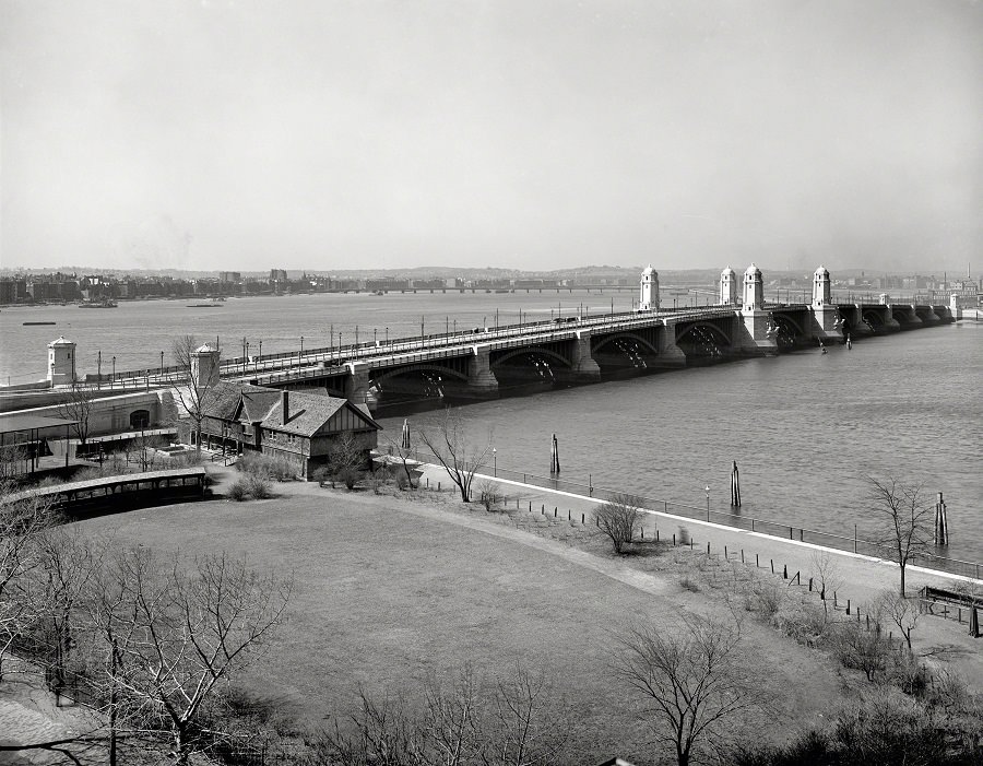 West Boston Bridge, Boston, 1908