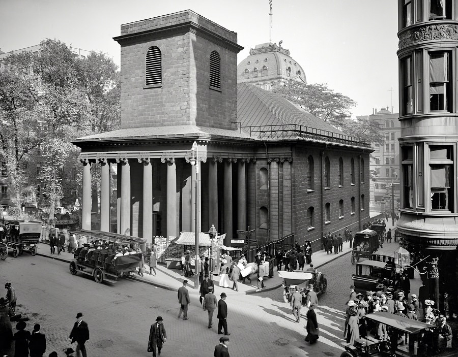 King's Chapel, Boston, 1909