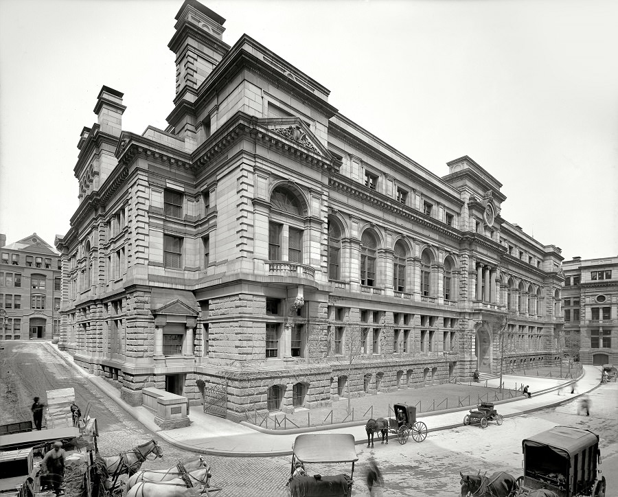 Courthouse, Pemberton Square, Boston, 1906