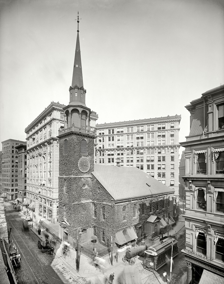 Old South Meeting House & Old South Building, Boston, 1905