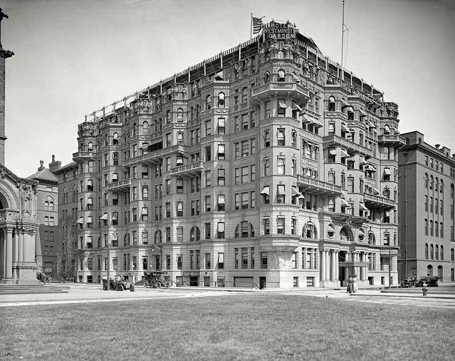 Hotel Westminster, Boston, 1908