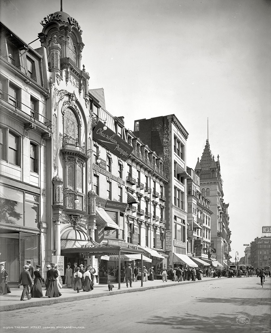 Tremont Street, Boston, 1906