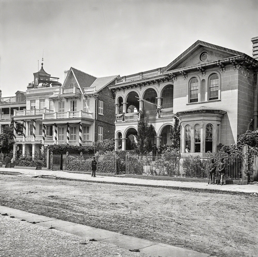 Headquarters of Gen. John P. Hatch, South Battery, Charleston, South Carolina, April 1865