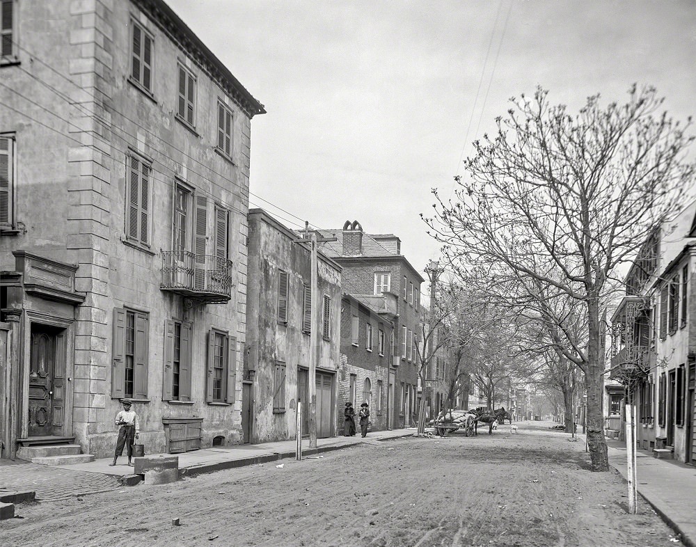 Old Charleston, Church Street, 1906