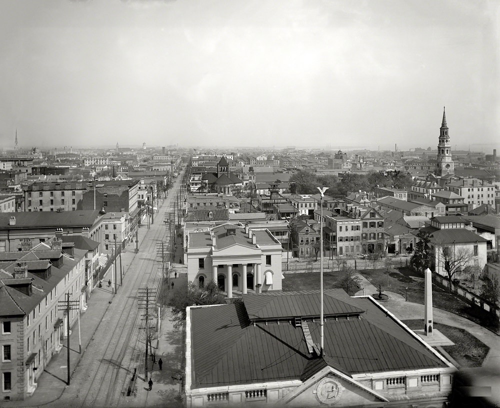 Charleston, S.C., from St. Michael's Church, 1900