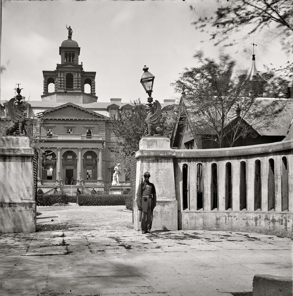 Charleston Orphan Asylum, 160 Calhoun Street, Charleston, 1865