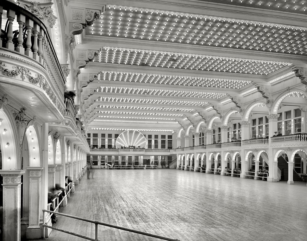 Dreamland Ballroom, Coney Island, New York, kb. 1905