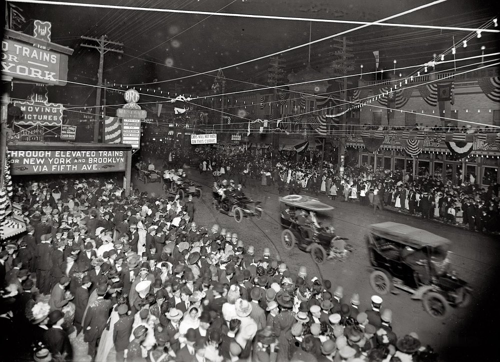 Coney Island Mardi Gras 1908