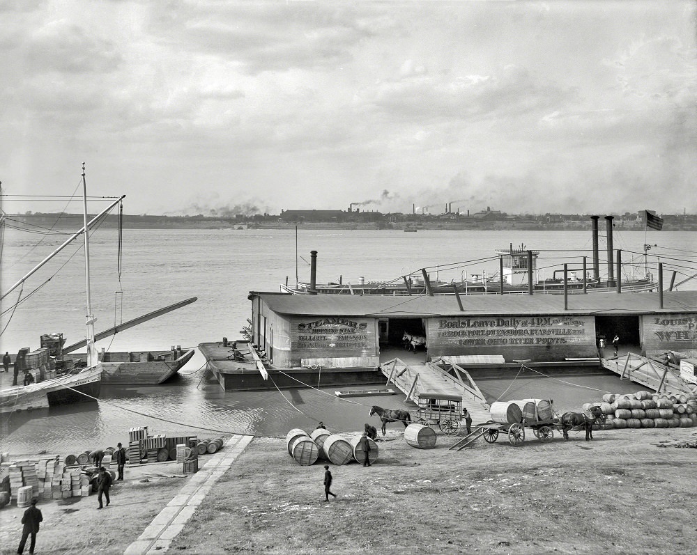 The levee, Louisville, 1905