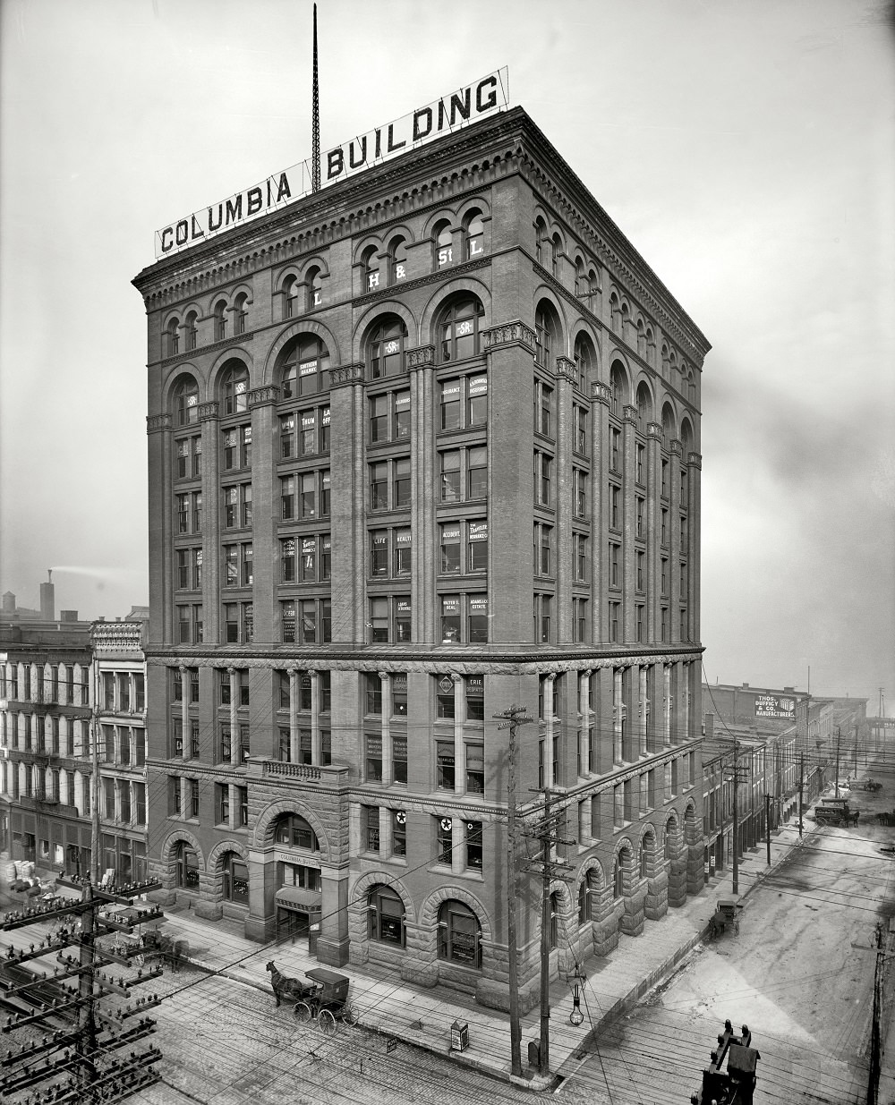 Columbia Building, Fourth and Main, Louisville, 1906