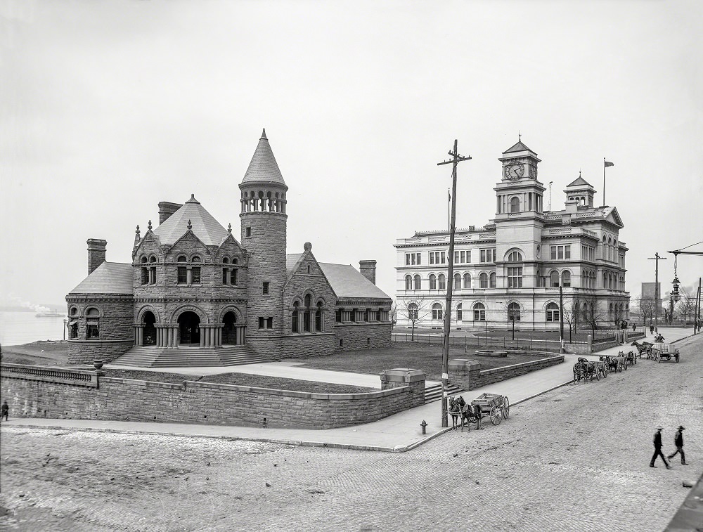 Cossitt Library and Post Office, Memphis, Tennessee, 1906