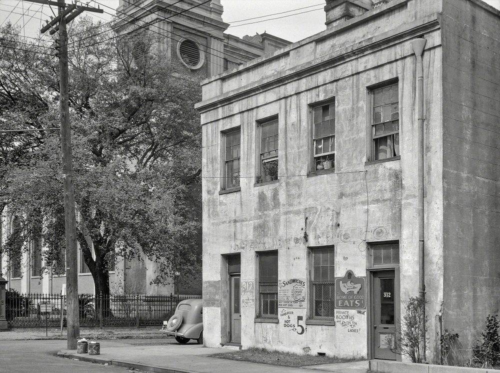 A Restaurant in Mobile, Alabama, 1937