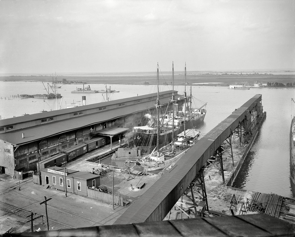 Southern Railway terminals, Mobile, Alabama, 1905