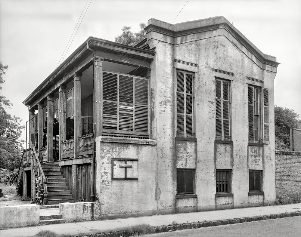 House of Shutters, 110 Church Street, Mobile, 1939