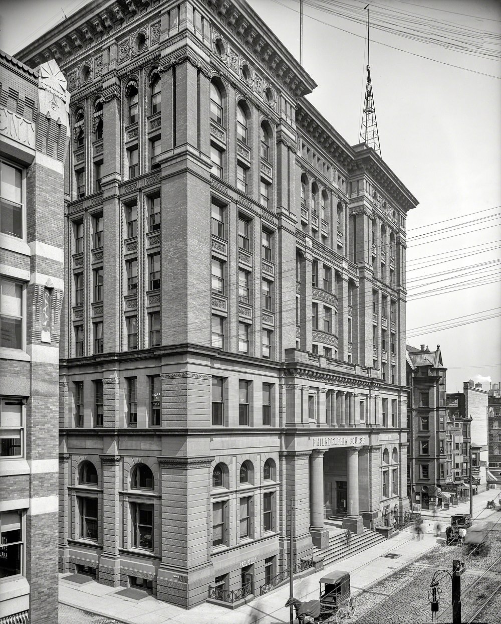The Philadelphia Bourse, Fourth and Ranstead streets, 1904
