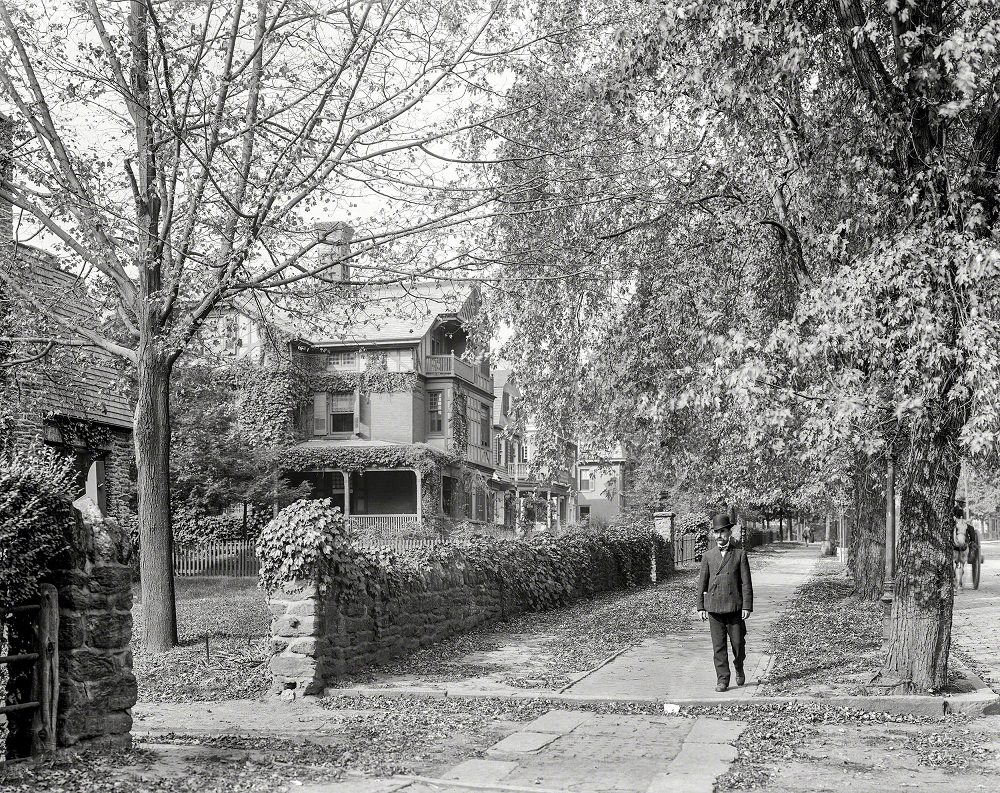 Germantown, Wayne Avenue, Philadelphia circa 1908