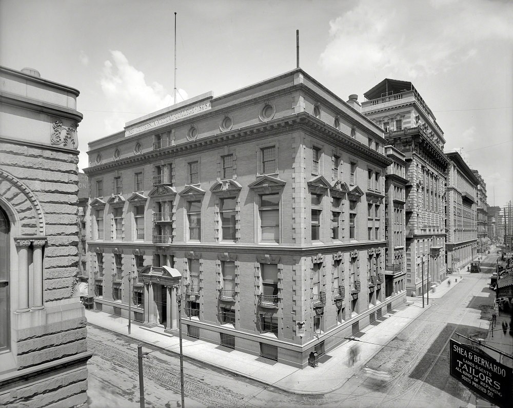 Jefferson Medical College and Hospital, 10th Street, Philadelphia, 1909