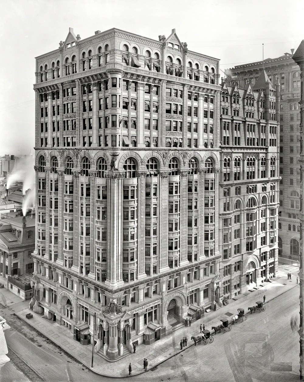 Betz Building, Broad and South Penn Square, Philadelphia, 1900
