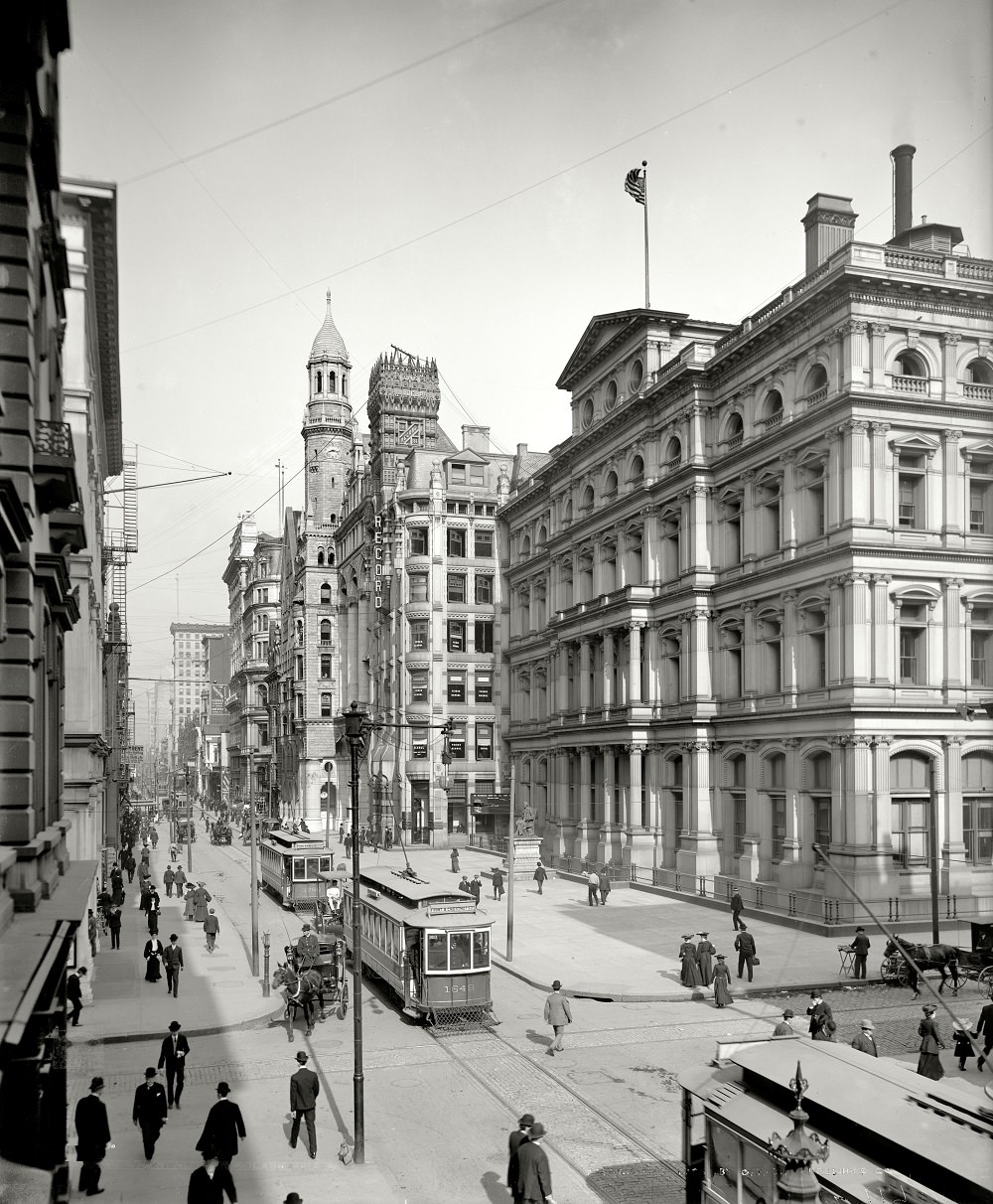 Chestnut Street, Philadelphia circa 1906