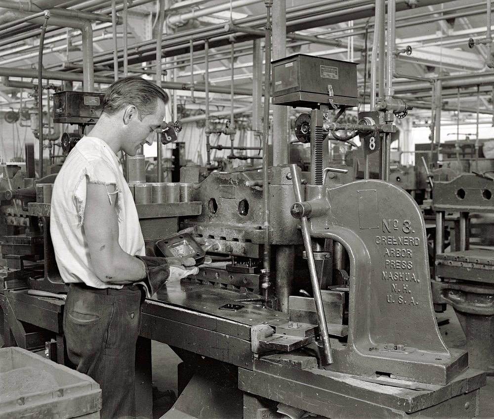 The Atwater Kent factory, which made radios and auto ignition parts, Philadelphia circa 1928