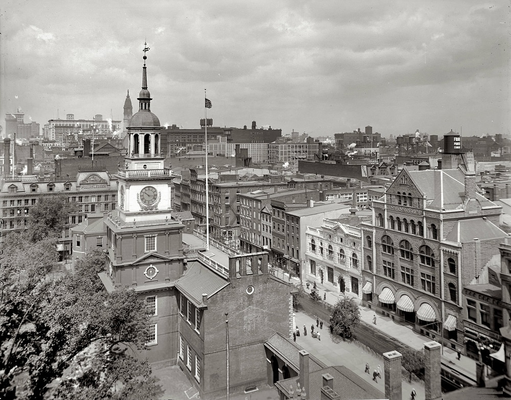 Independence Hall at Independence Square, Philadelphia, 1910