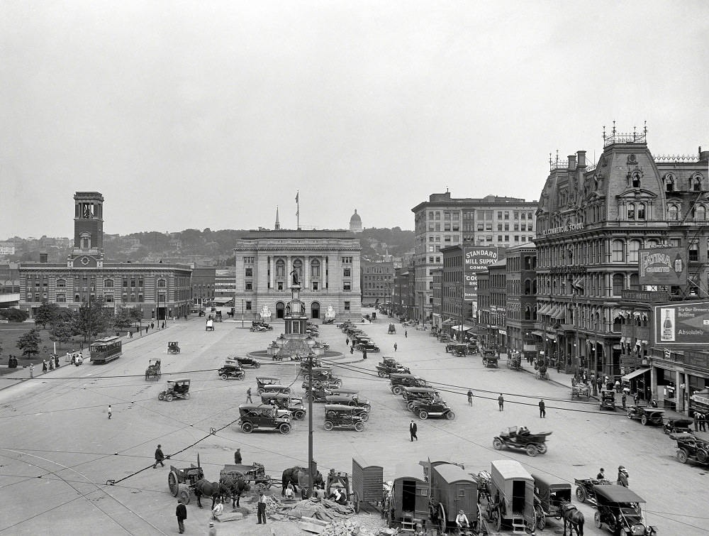 Exchange Place, Providence, Rhode Island, circa 1910