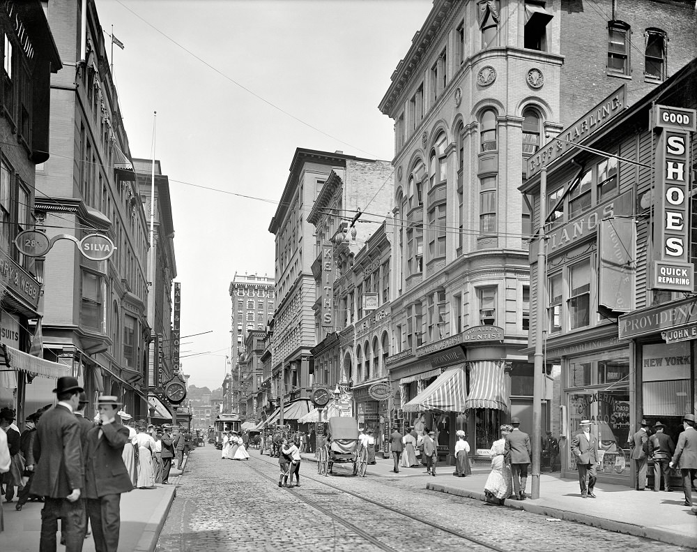 Westminster Street, Providence, 1903