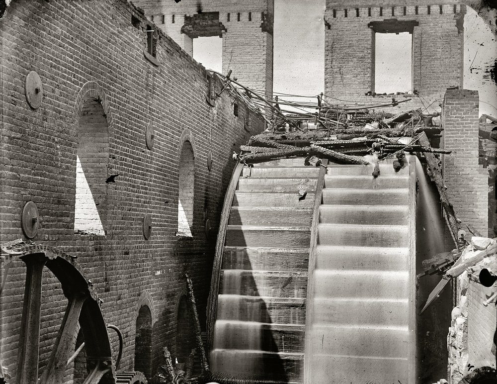 Ruins of Gallego Mills, Richmond, Virginia, April 1865
