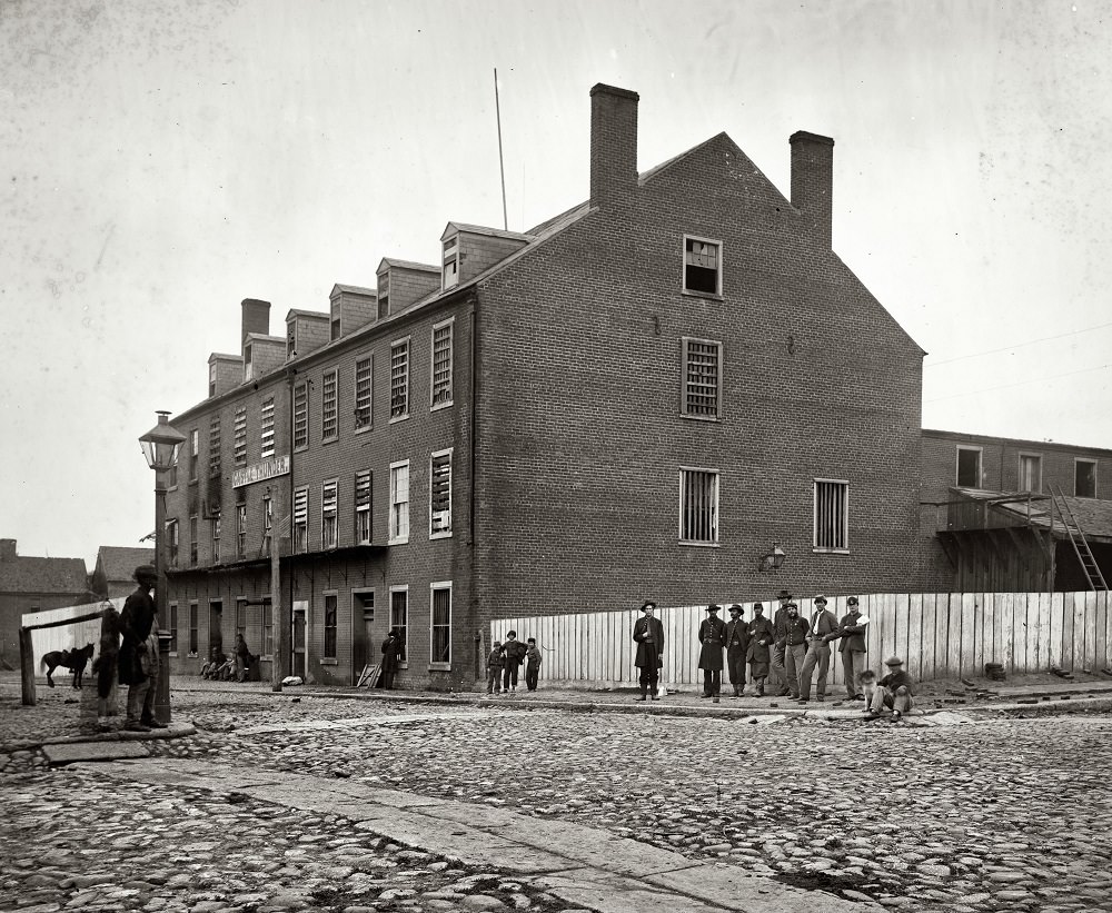 Castle Thunder, Cary Street, Richmond, 1865