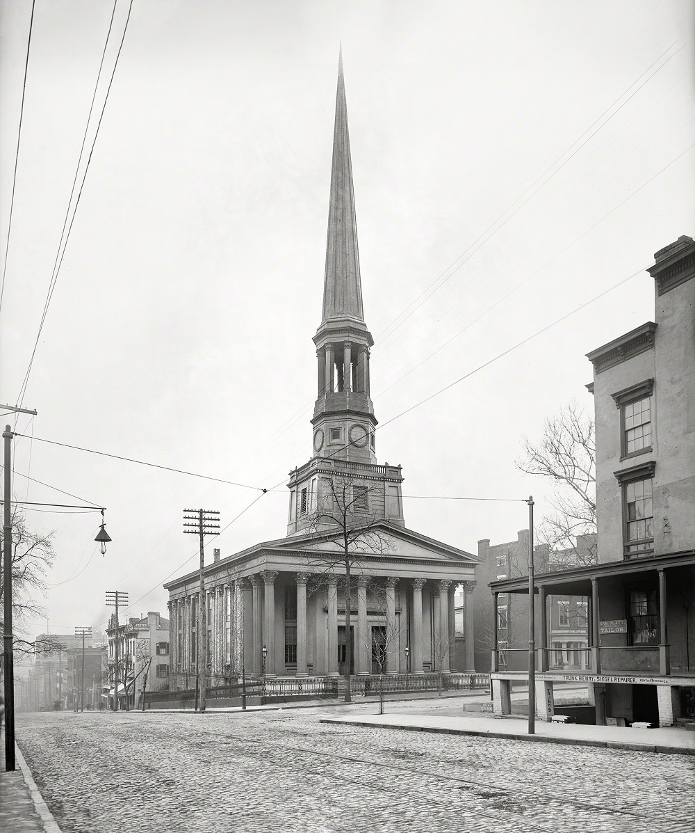 St. Paul's Episcopal Church, Ninth & Grace Streets, Richmond, Virginia circa 1900