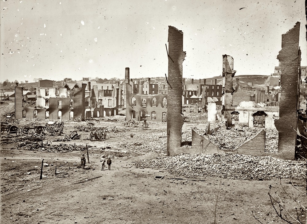 Burnt District, Richmond, Virginia, April 1865