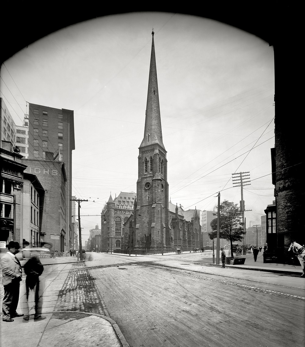 St. Paul's Cathedral, Episcopal, Buffalo, New York, circa 1904
