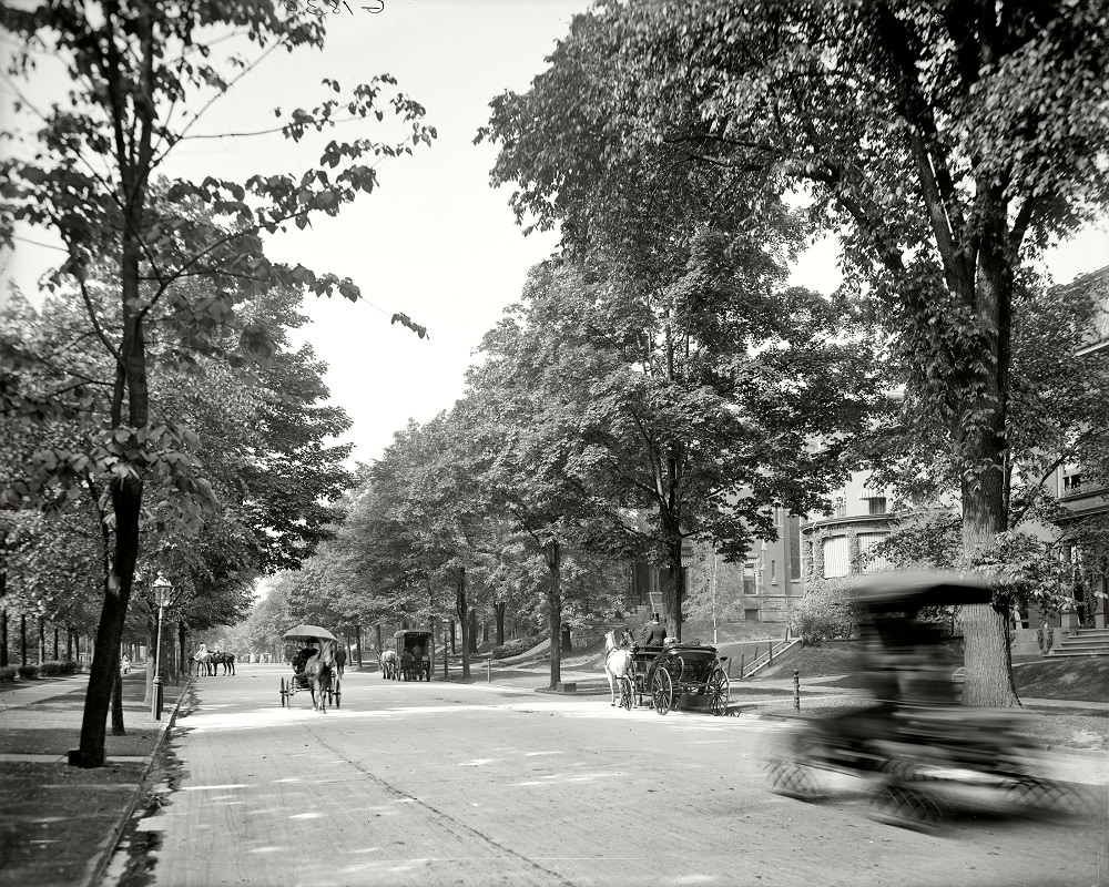 Delaware Avenue, Buffalo, New York, circa 1904